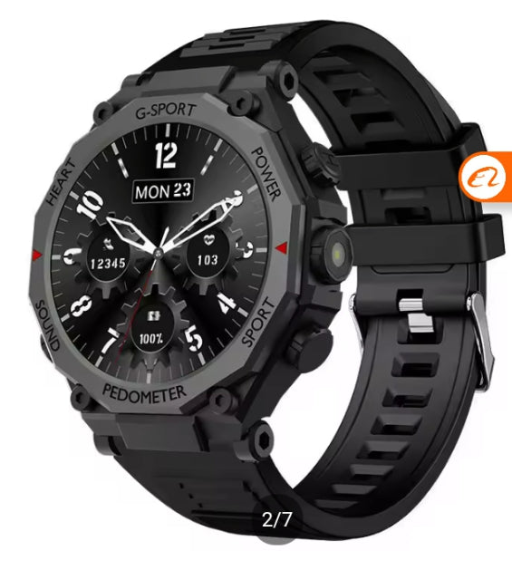 GT6 Pro Smart Watch with HD display and silicone strap